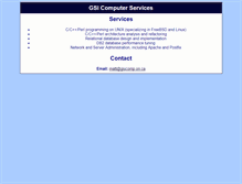 Tablet Screenshot of gsicomp.on.ca